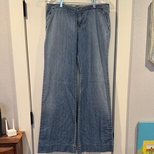 Classic Flared Blue Women's Jeans